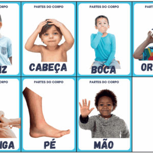 Card: Partes do Corpo